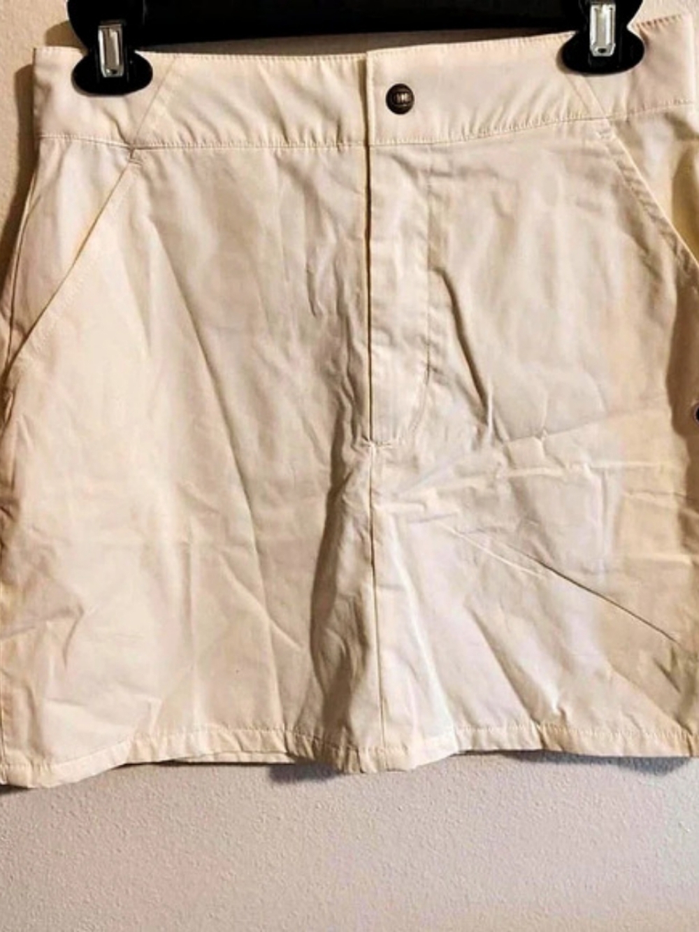Champion Campus Skirt Cotton Mini Skirt White Size 2 NWT